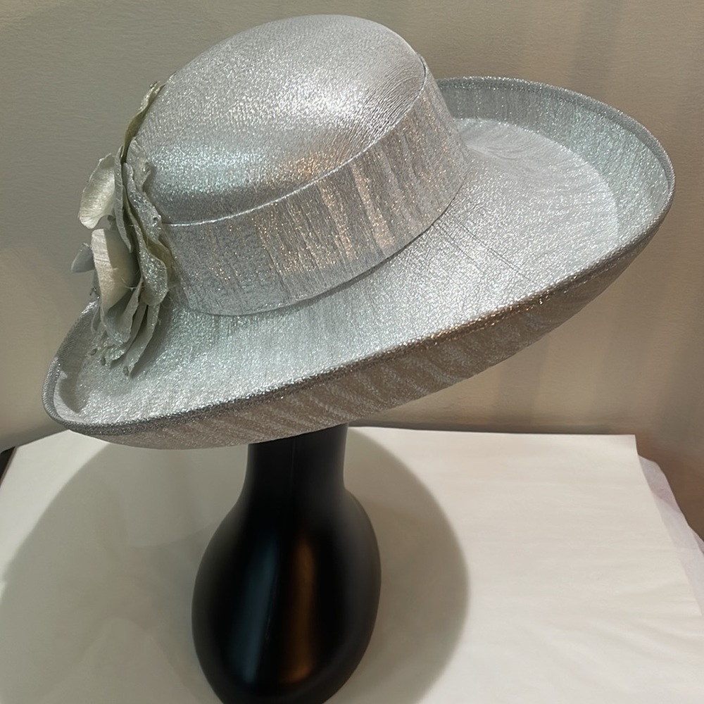 Dressy Hat With Embellished Flower